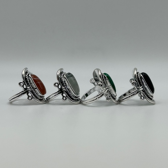 Silver & Stone Rings - Picture 13 of 15